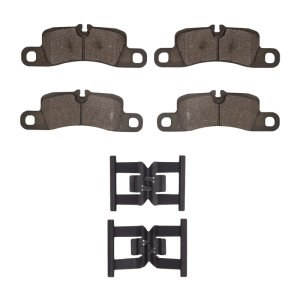 Porsche Cayenne Brake Pads - Rear - R1 Concepts - Ceramic - `11-`18